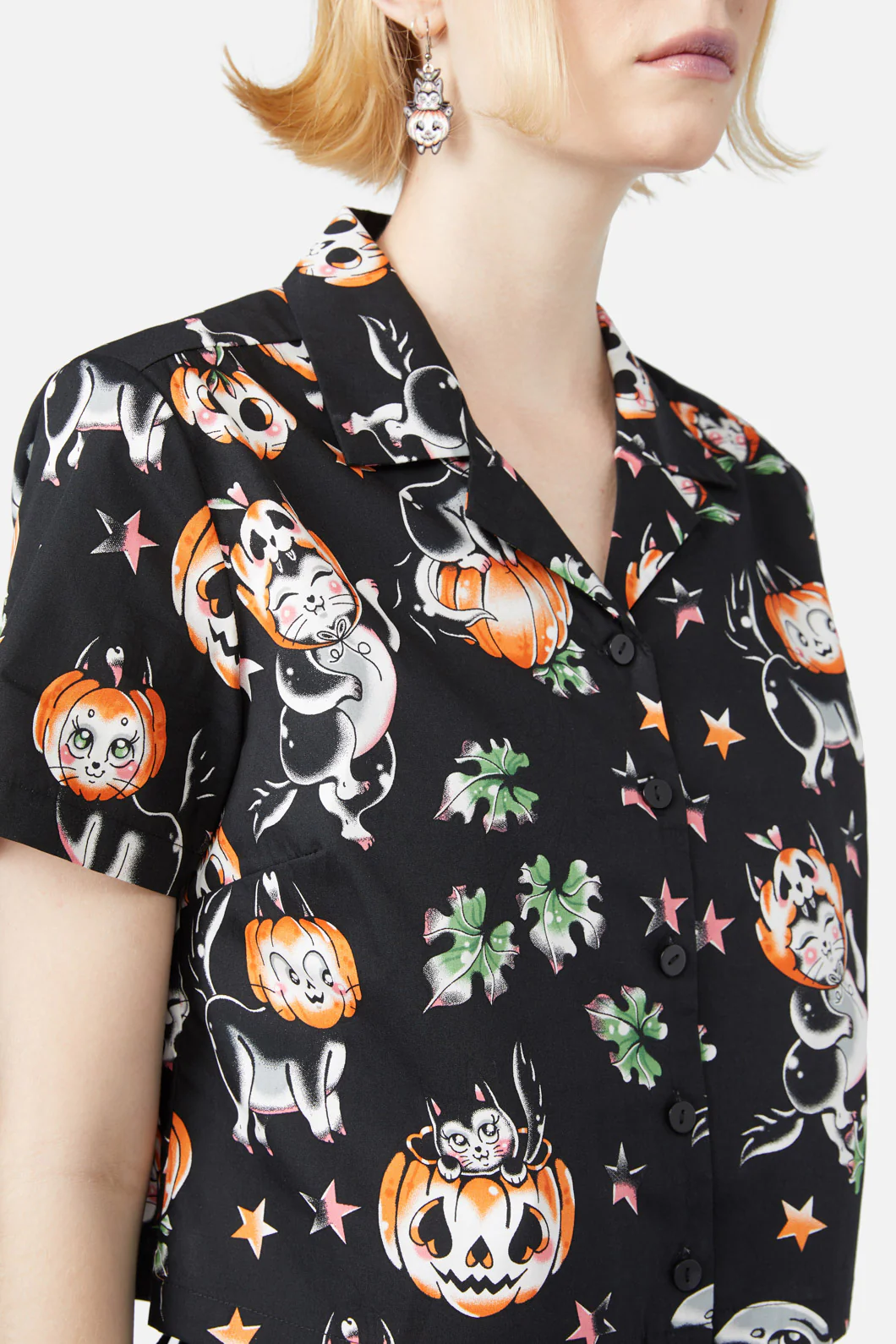 Pumpkin Patch Kitty Blouse - Image 6
