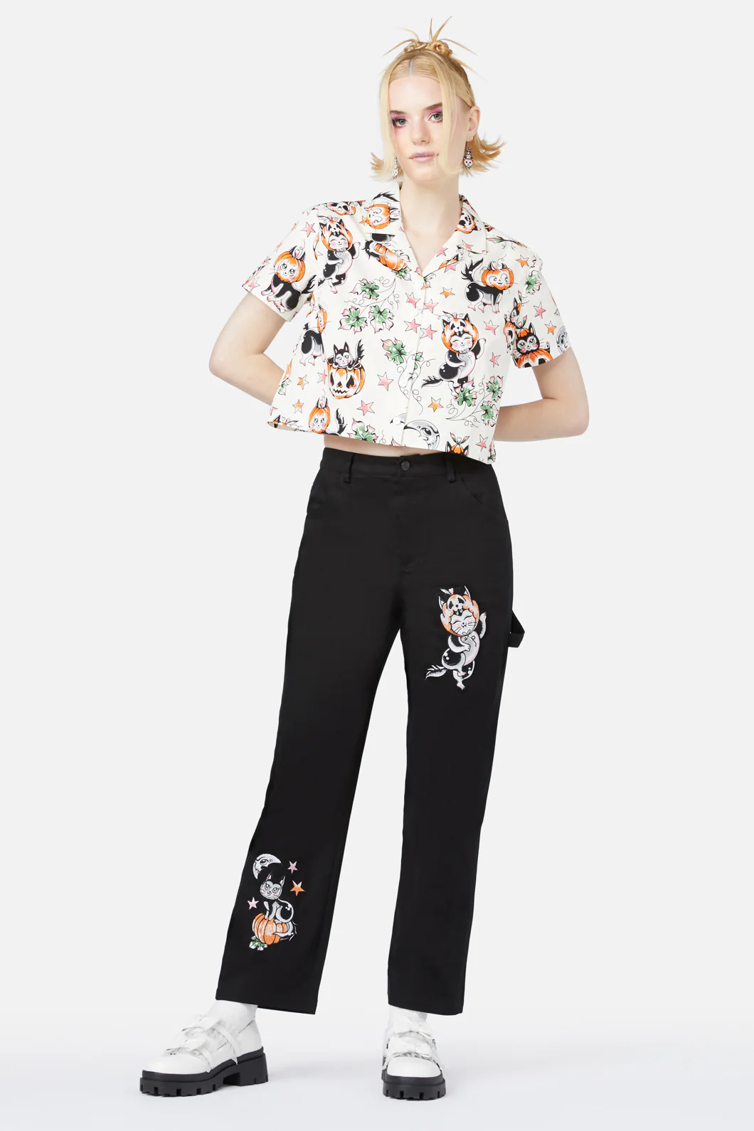 Pumpkin Patch Kitty Blouse - Image 9