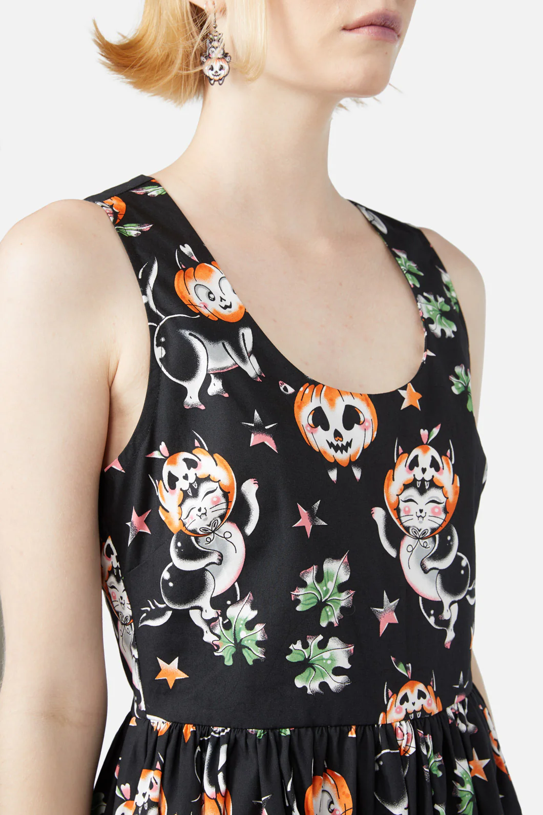 Pumpkin Patch Kitty Dress - Image 6