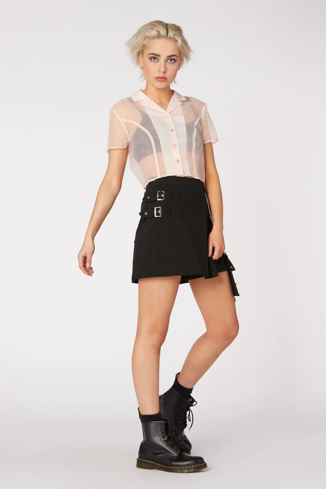 Punk Morpho Drill Skort - Image 8
