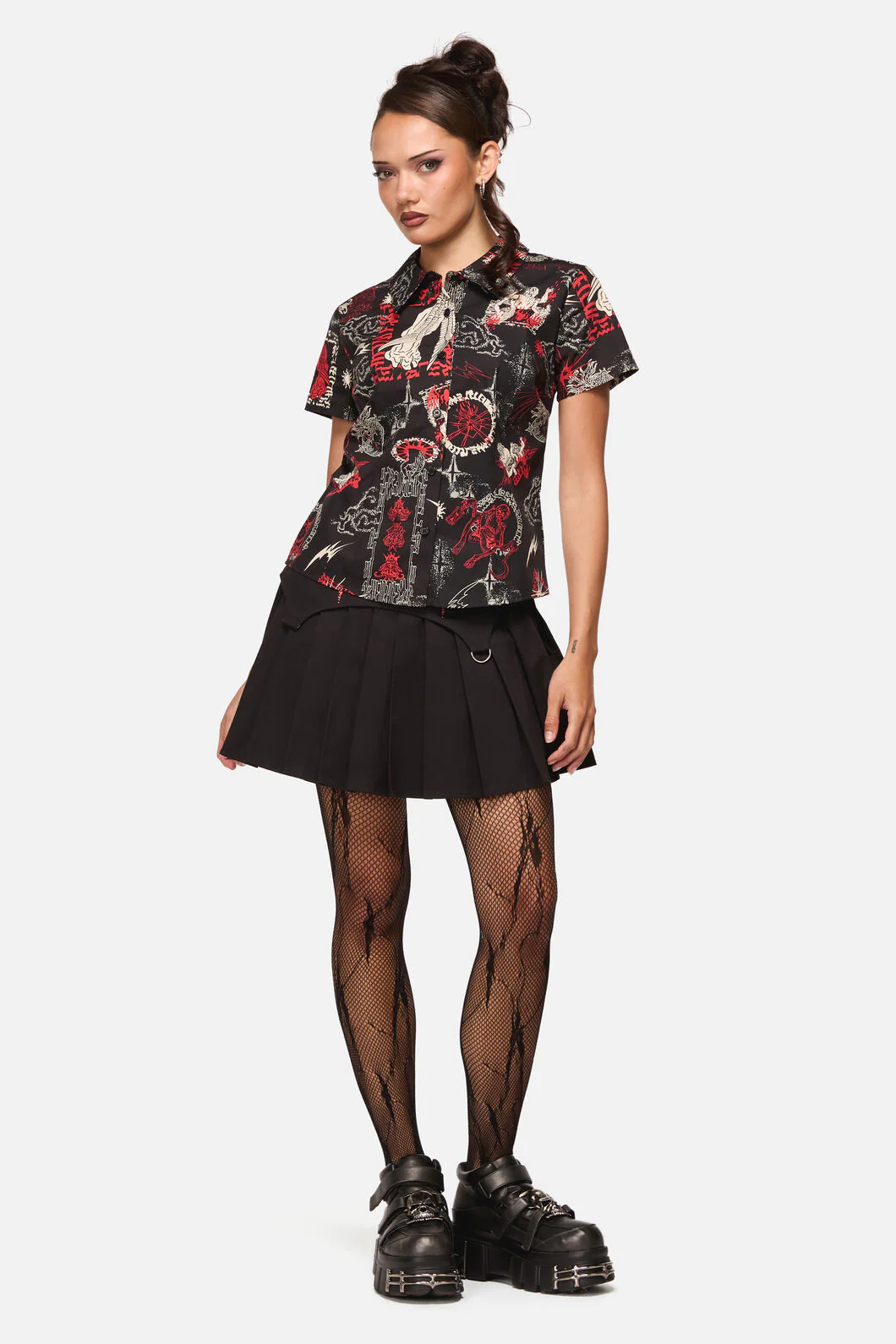 Purgatory Goth Blouse - Image 4