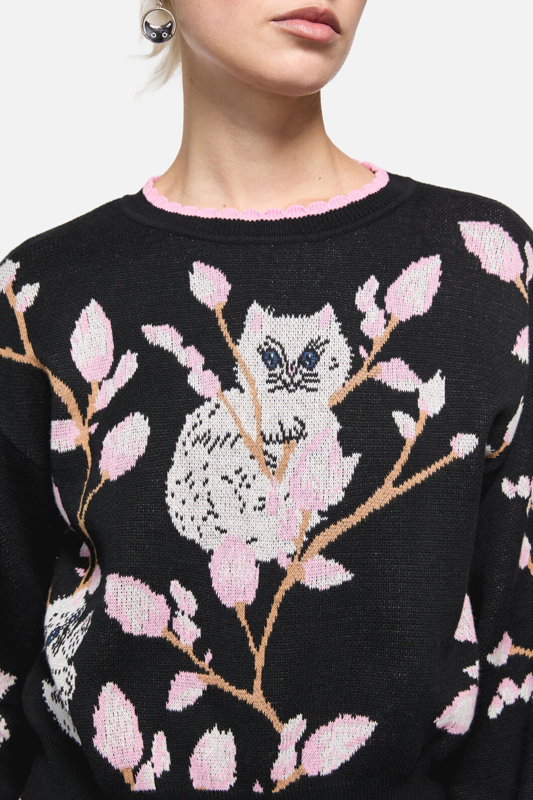 Pussy Willow Border Knit - Image 5