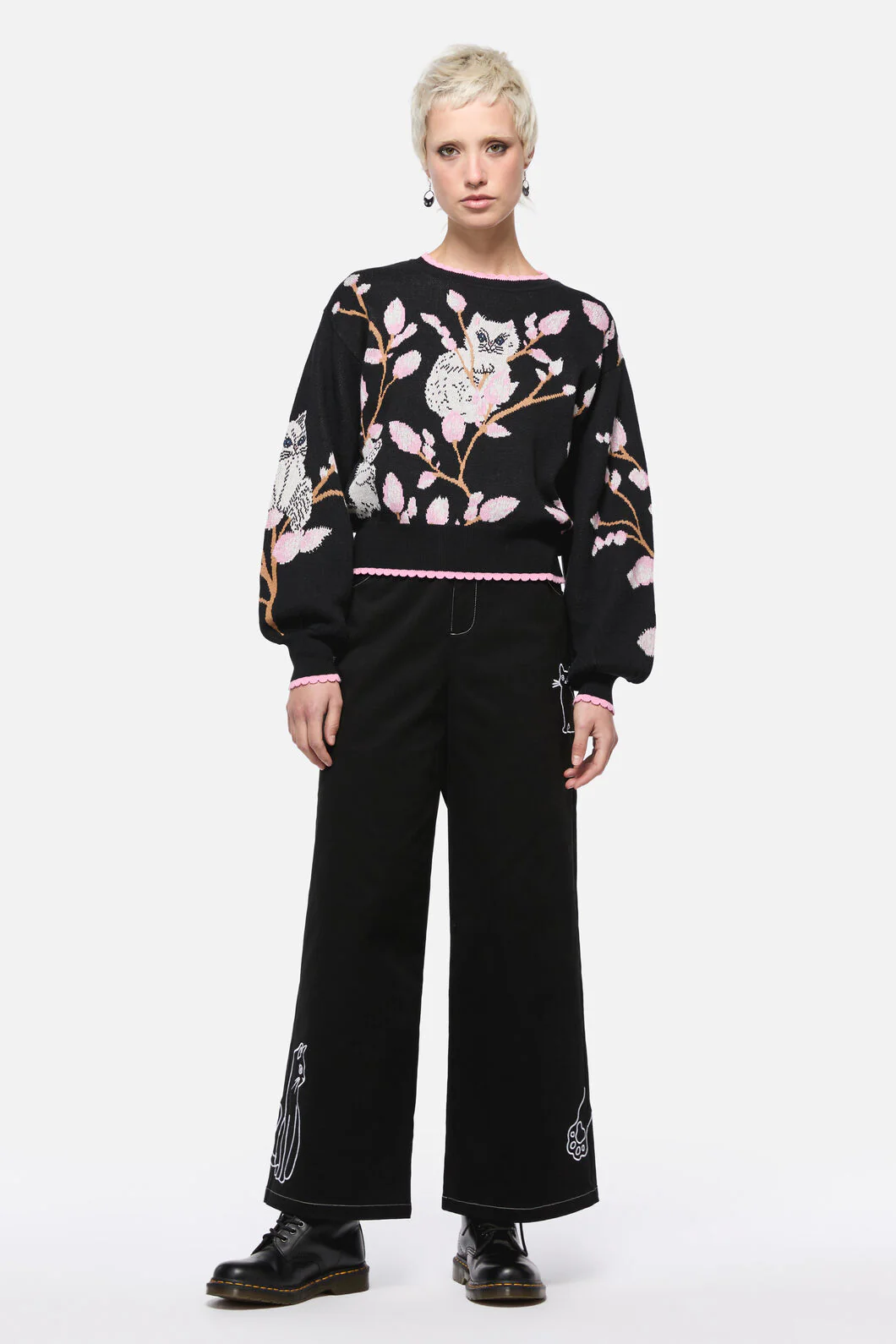 Pussy Willow Border Knit - Image 6