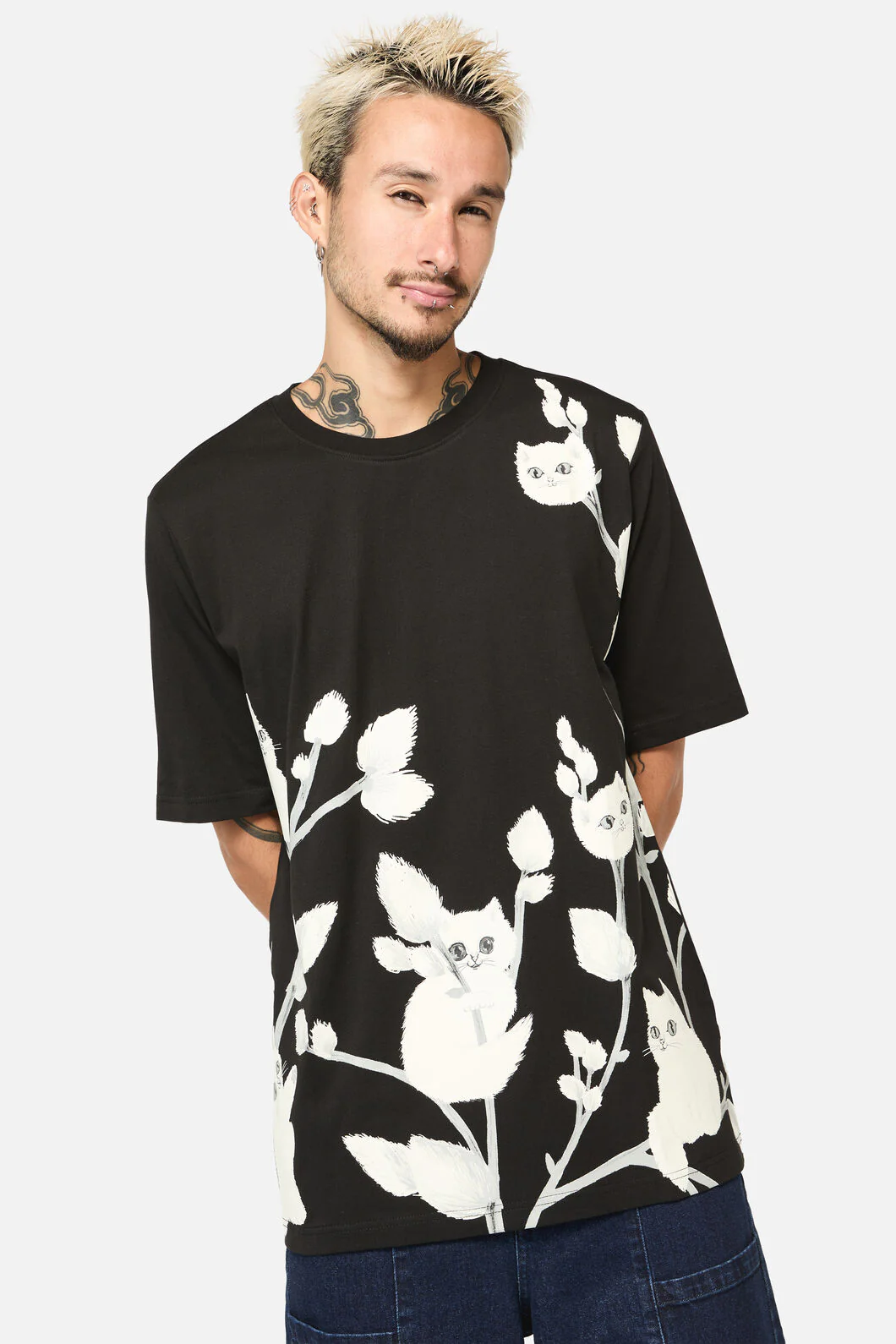 Pussy Willow Print Tee