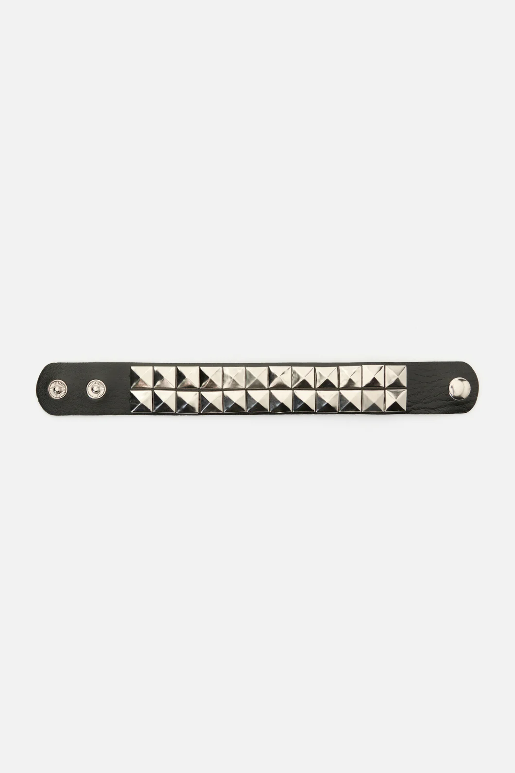 Pyramid Stud Wrist Band Cuff - Image 4