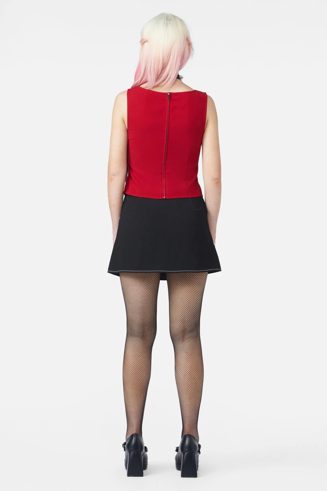 Queen Of Cats Basic Corset Top - Image 4