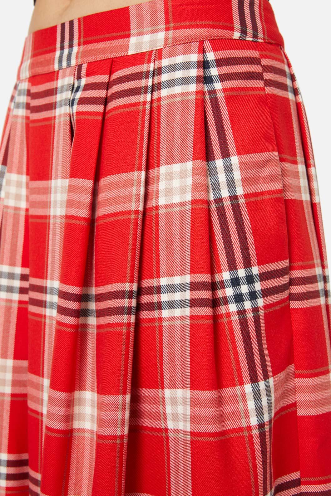 Queen Of Cats Tartan Skirt - Image 6