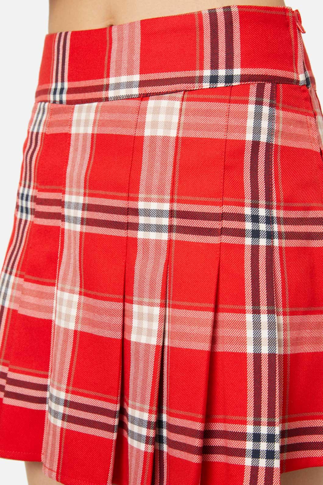 Queen Of Cats Tartan Skort - Image 7