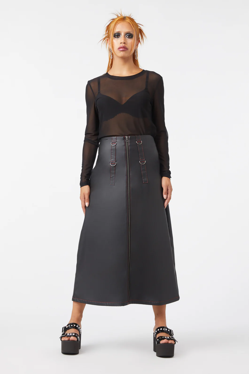 Queens Soldier Pu Skirt - Image 2