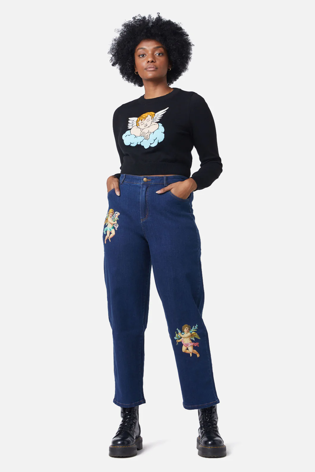 Quirky Cherub Cotton Knit - Image 2