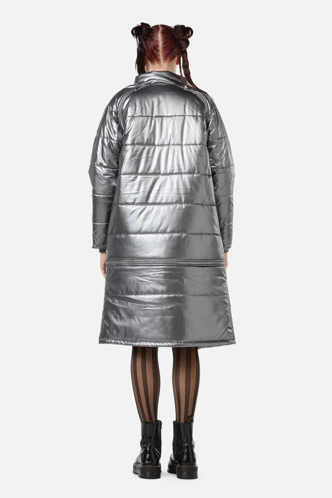 Radioactive Raver Puffer Coat - Image 7