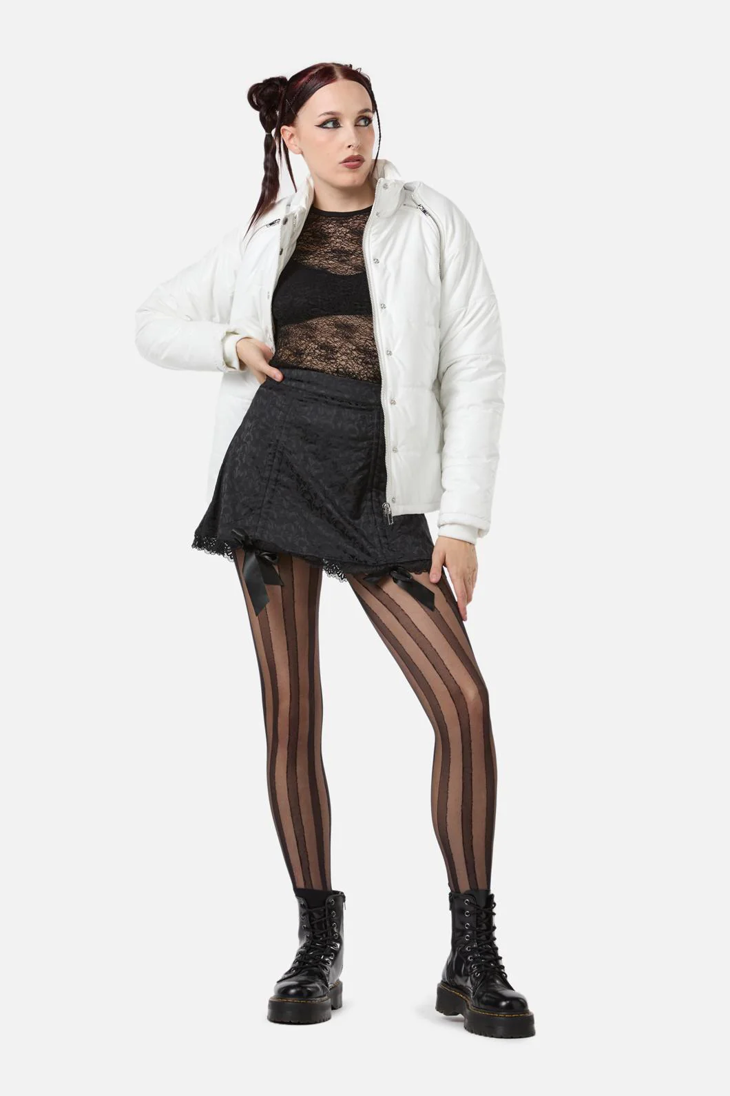 Radioactive Raver Puffer Jacket - Image 11