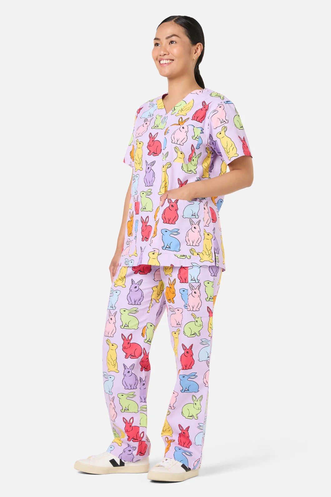 Rain Bunny Scrub Set - Image 3