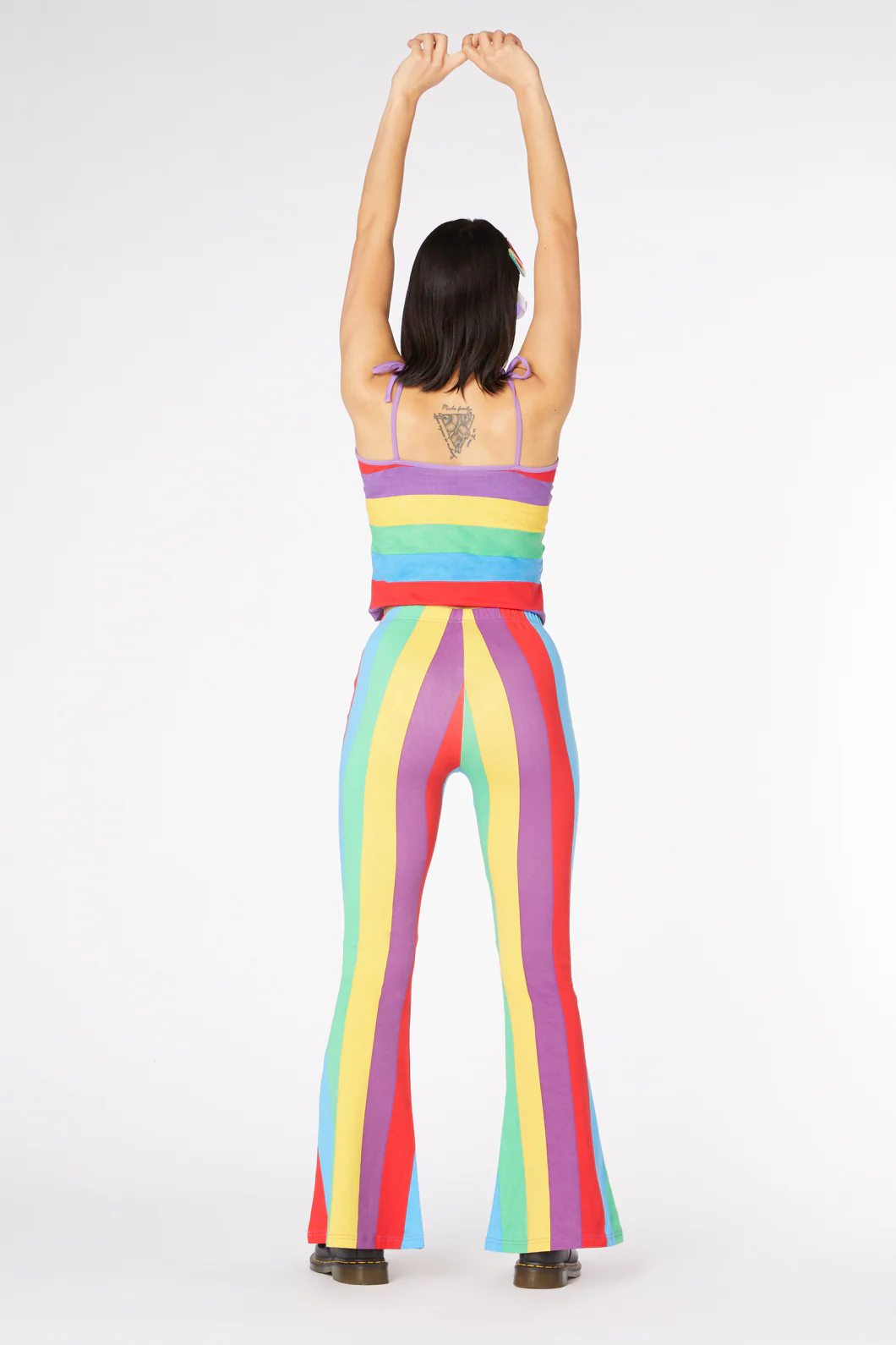 Rainbow Stripes Flare Pant - Image 9