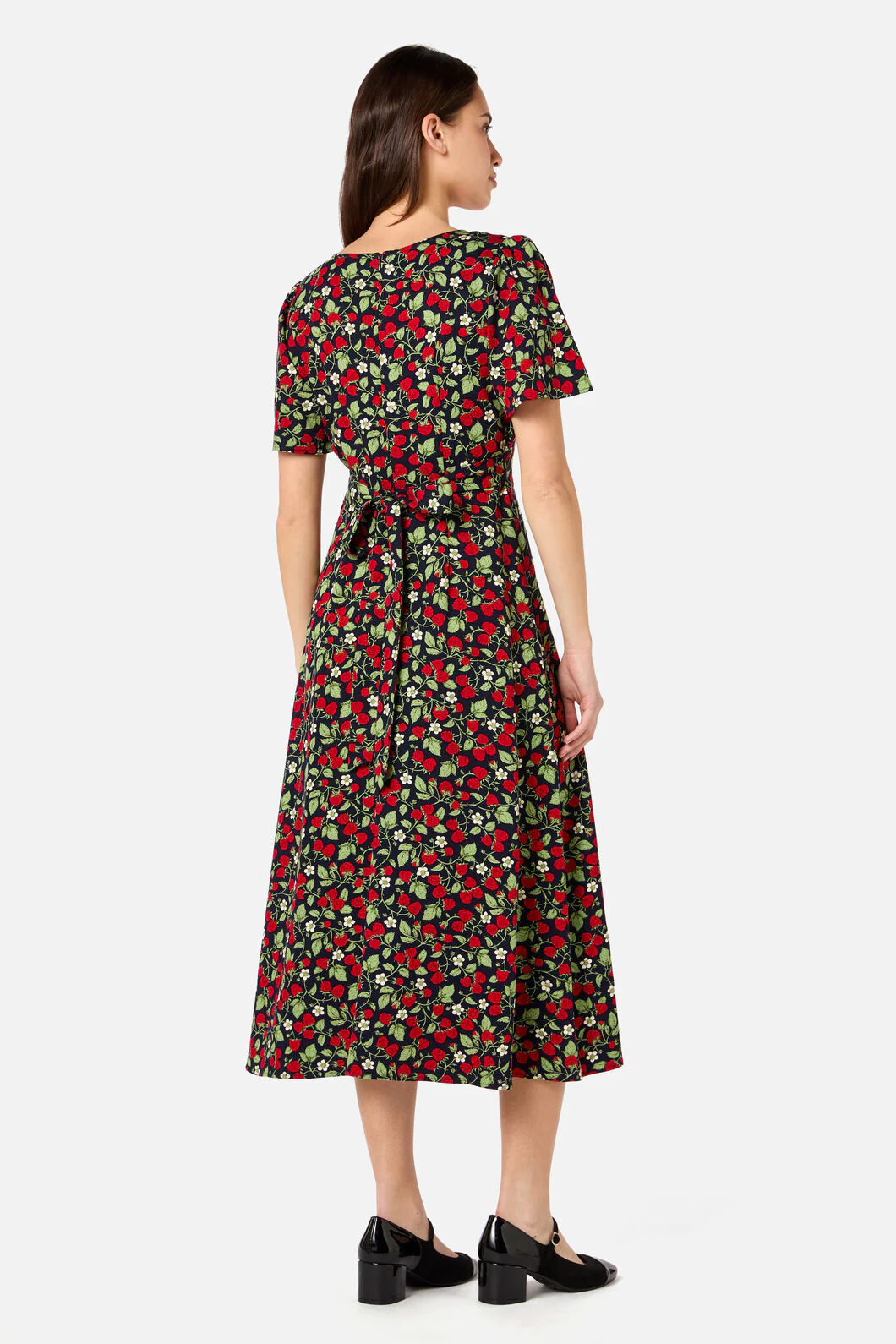 Raspberry Midi Dress - Image 6