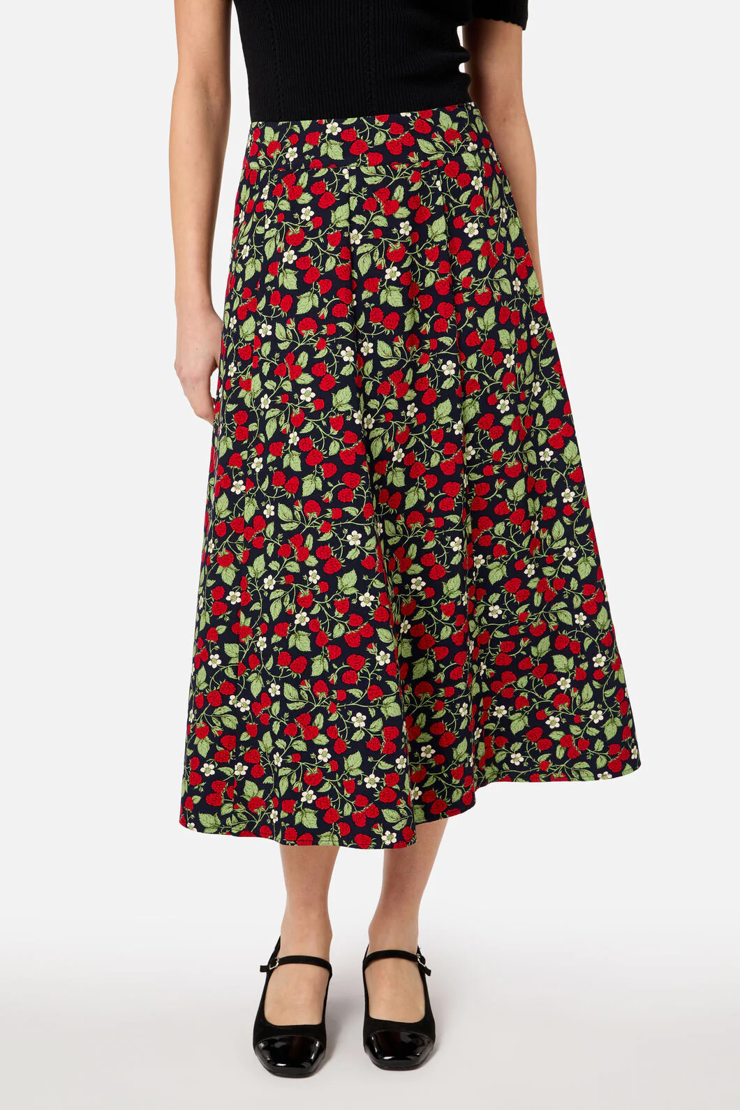 Raspberry Midi Skirt - Image 4