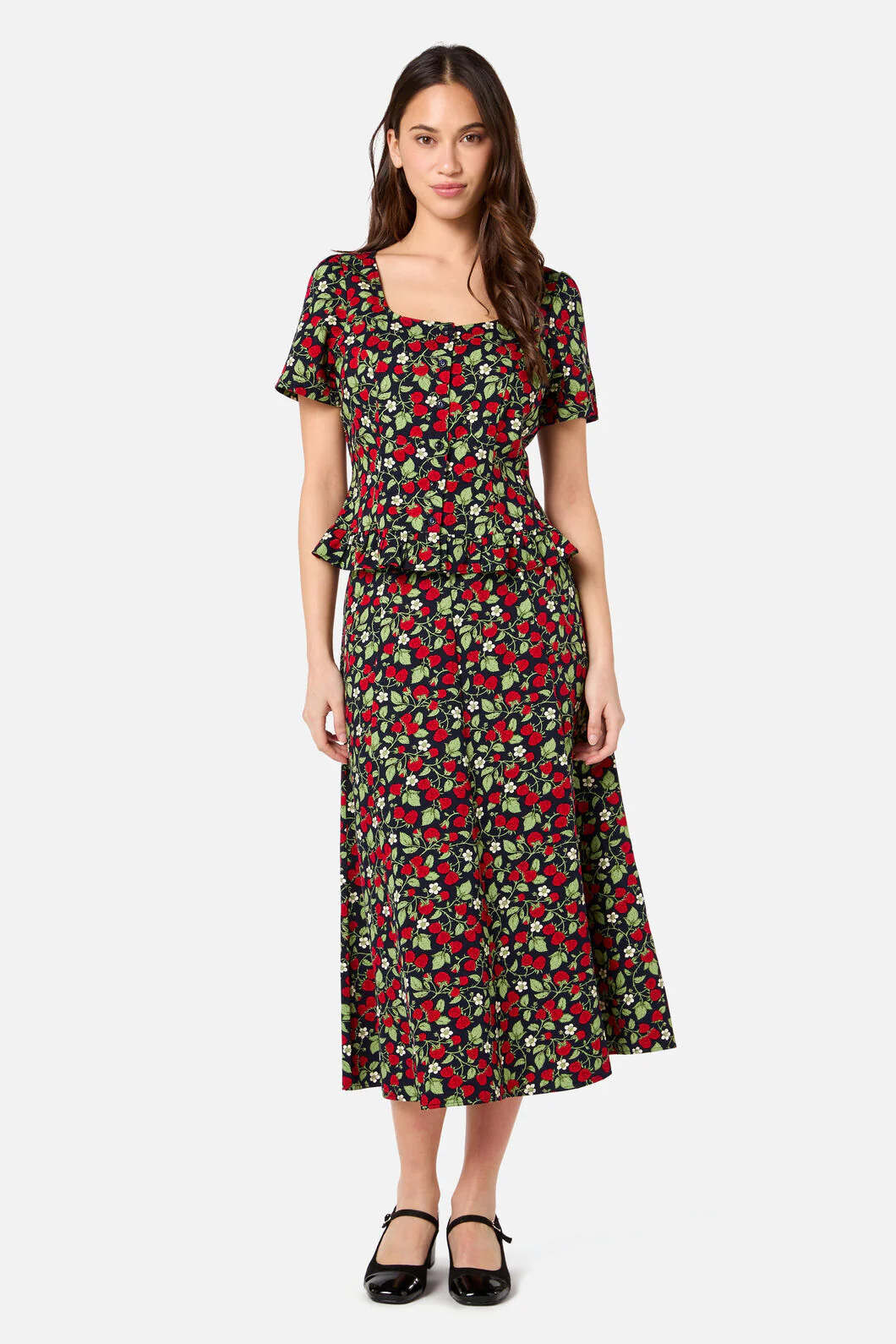 Raspberry Short Sleeve Top - Image 7