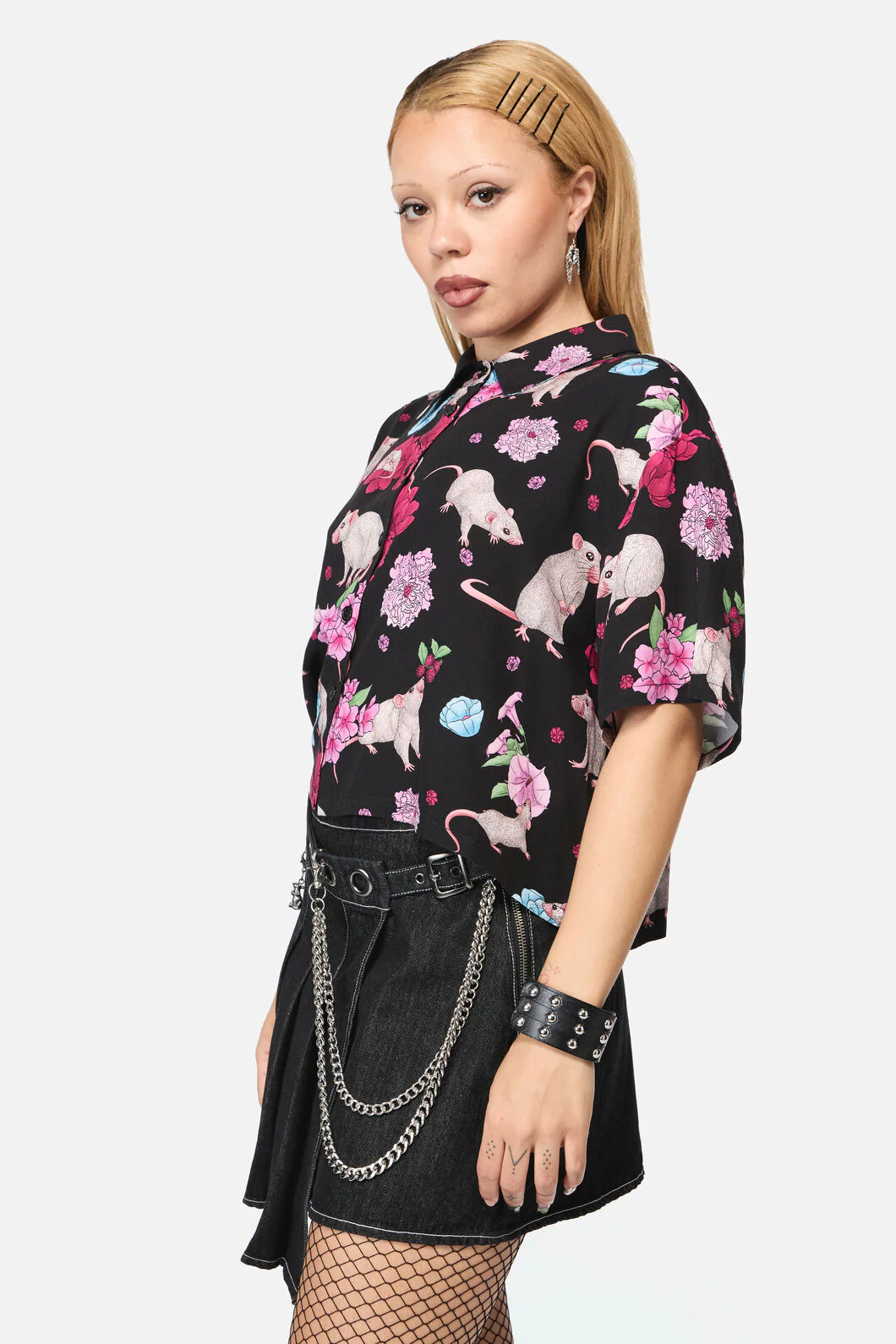Rat-A-Tat Print Blouse - Image 2