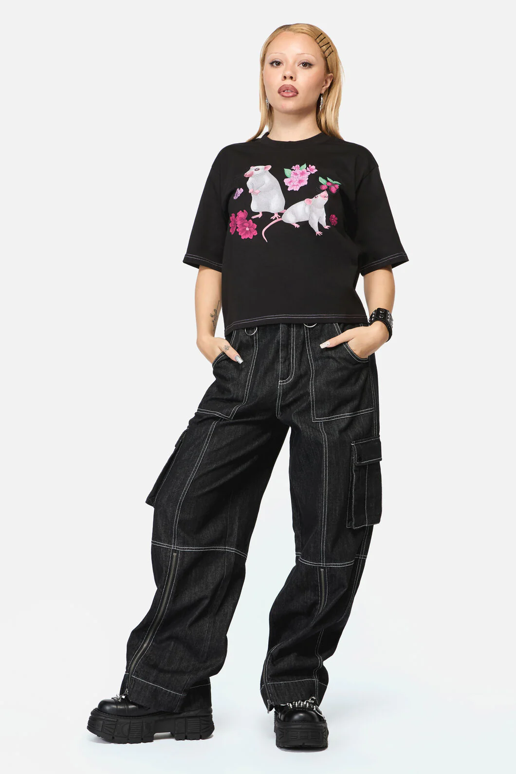 Rat-A-Tat Witchy Tee - Image 4