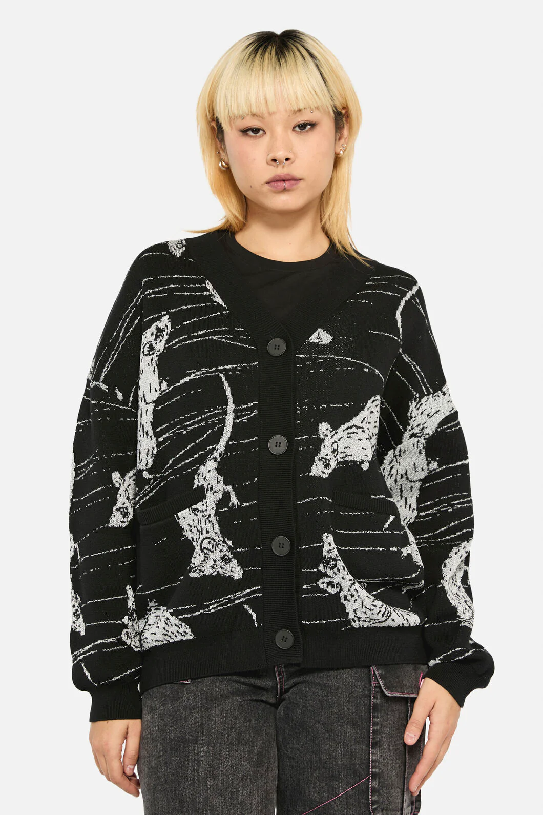 Ratbag Oversize Cardigan - Image 2