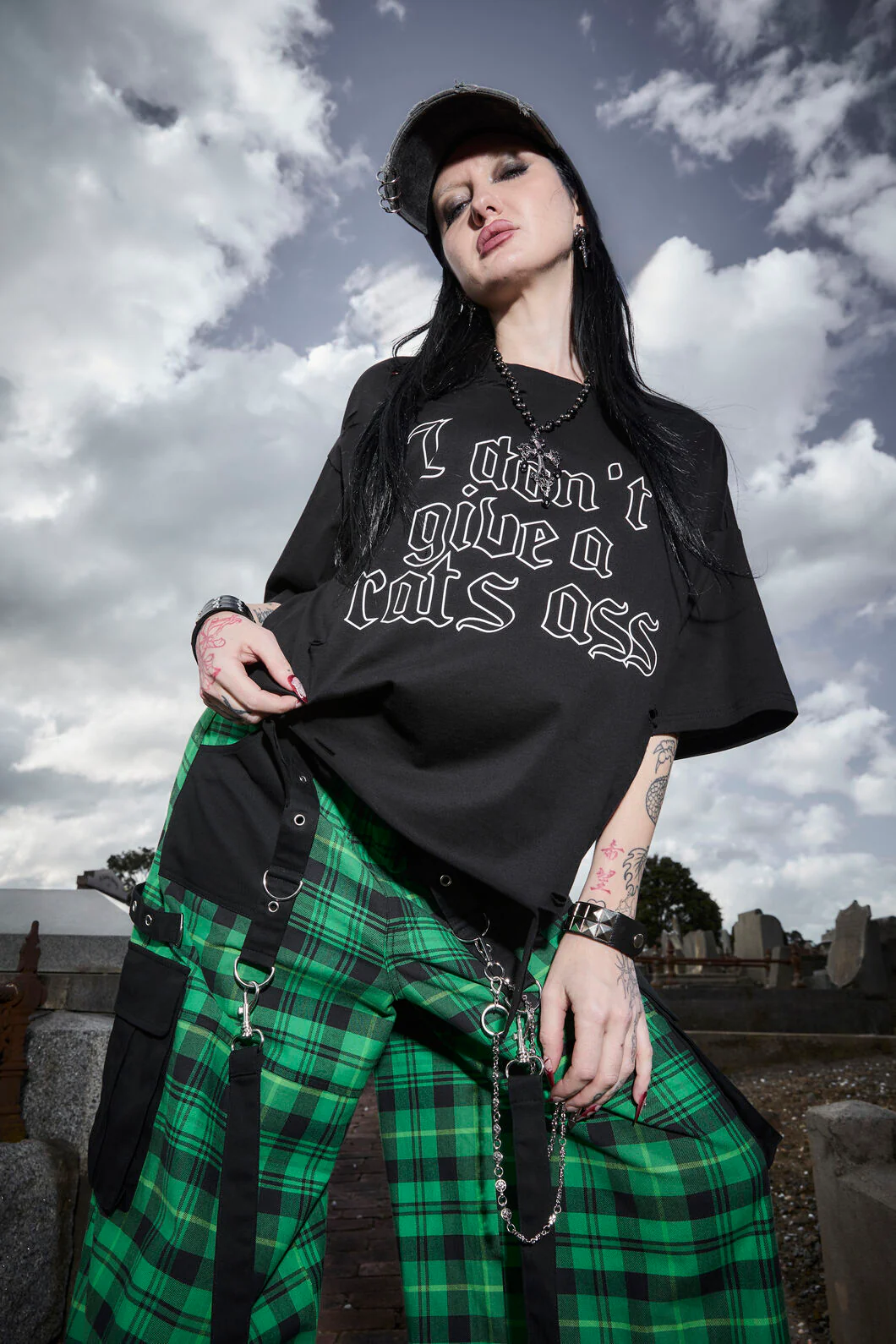 Rats Ass Distressed Tee - Image 3