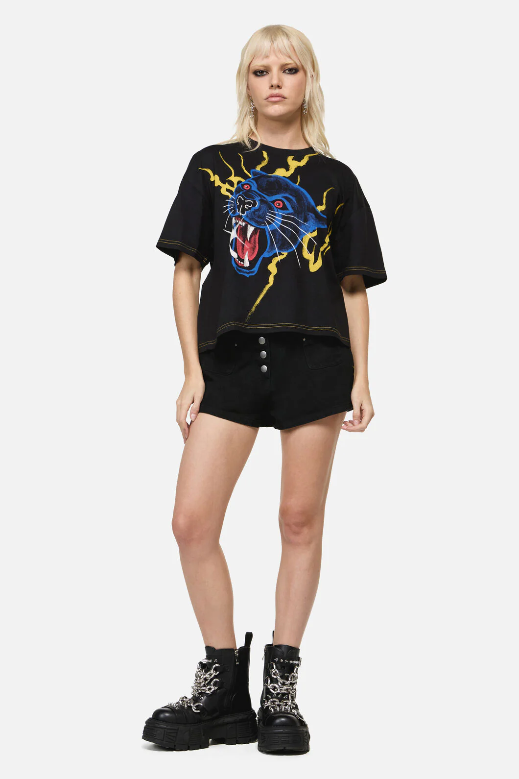 Rawr Oversized Punk Tee - Image 2