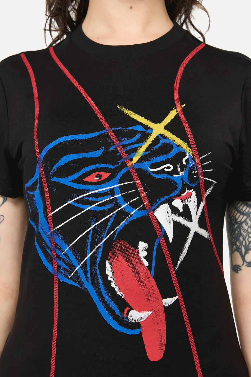 Rawr Punk Stitch Tee - Image 5