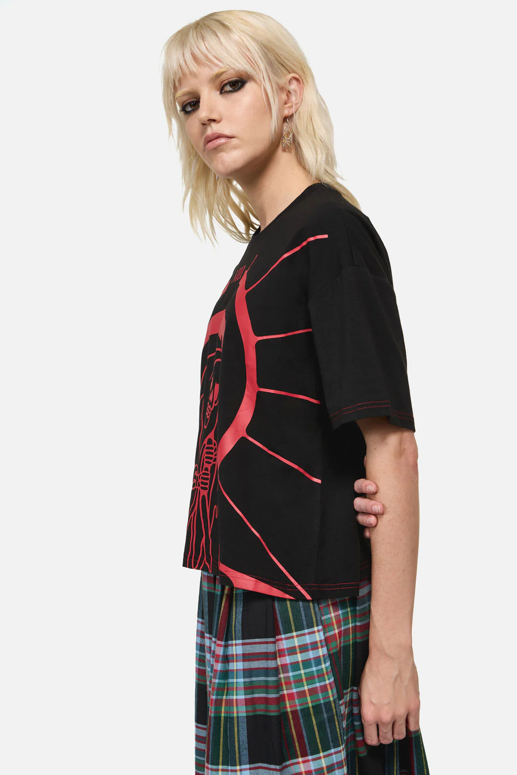 Reaper Oversized Goth Tee - Image 2