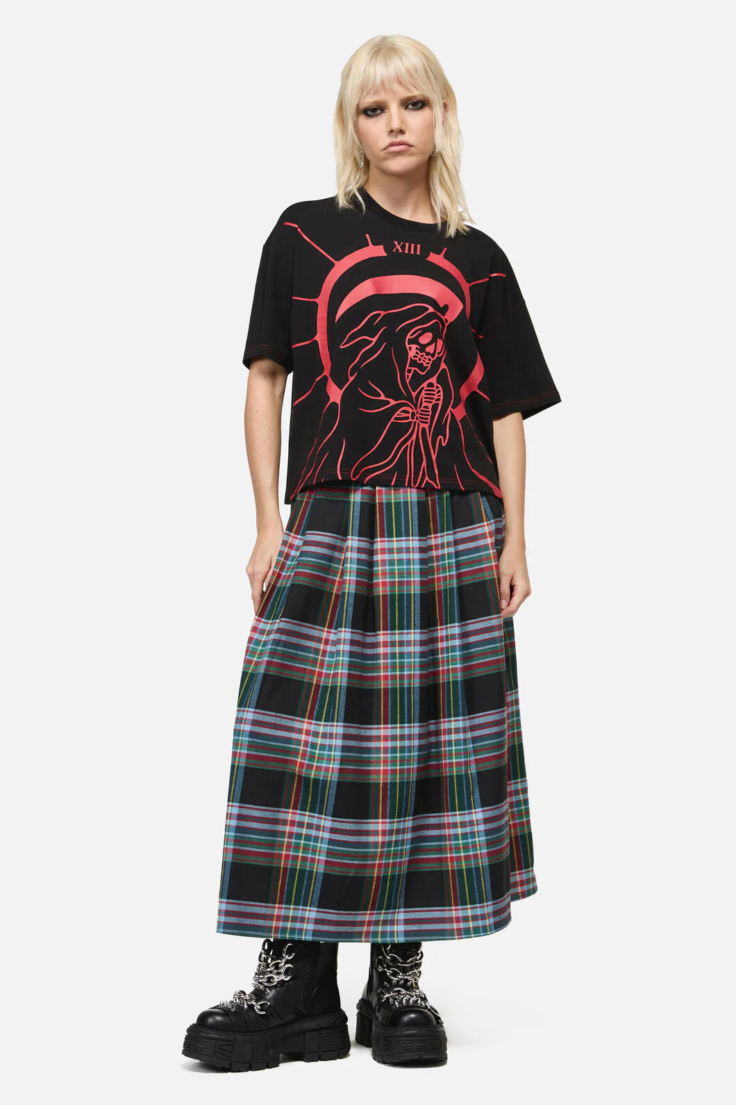 Reaper Oversized Goth Tee - Image 4