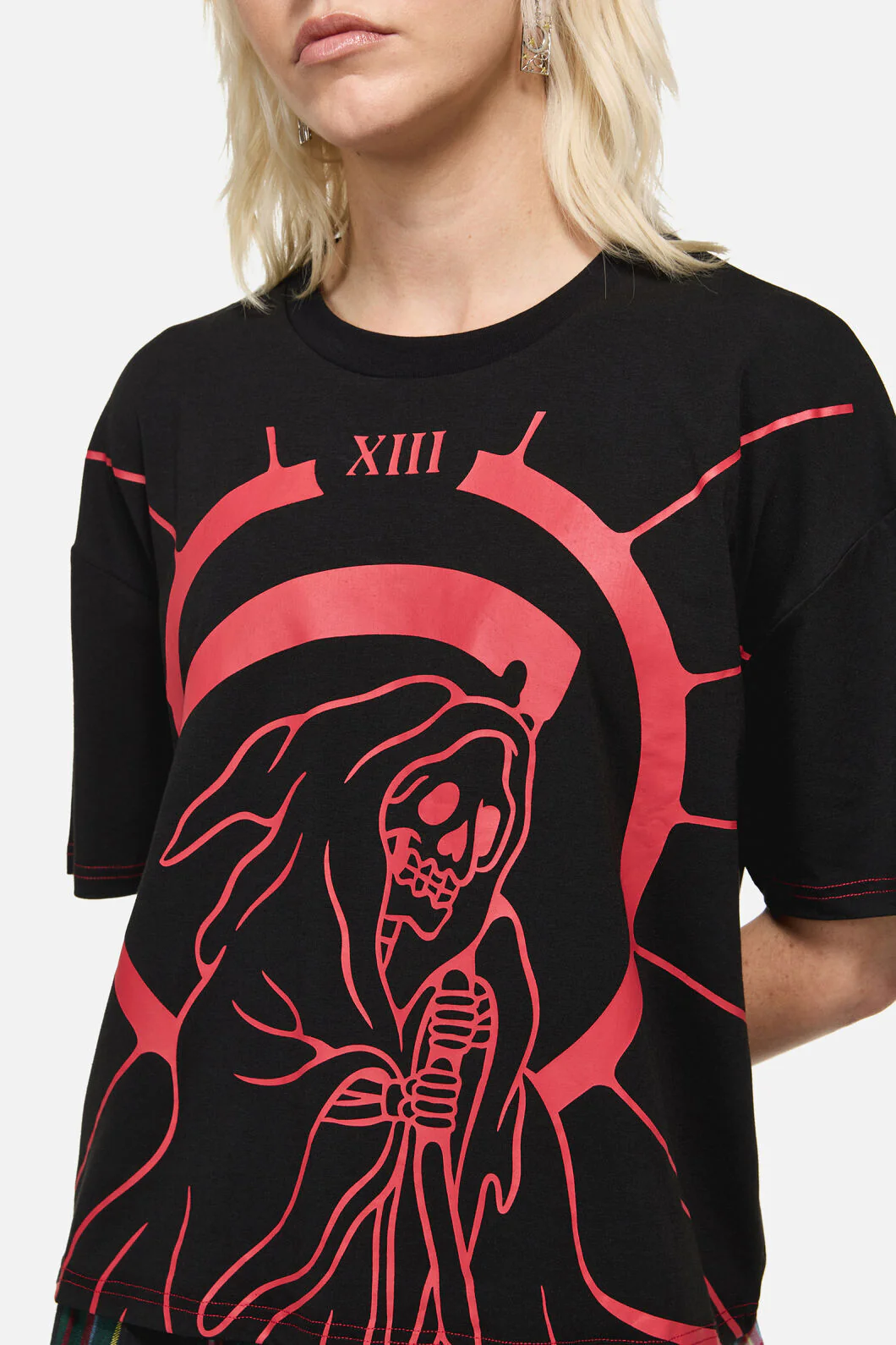 Reaper Oversized Goth Tee - Image 5