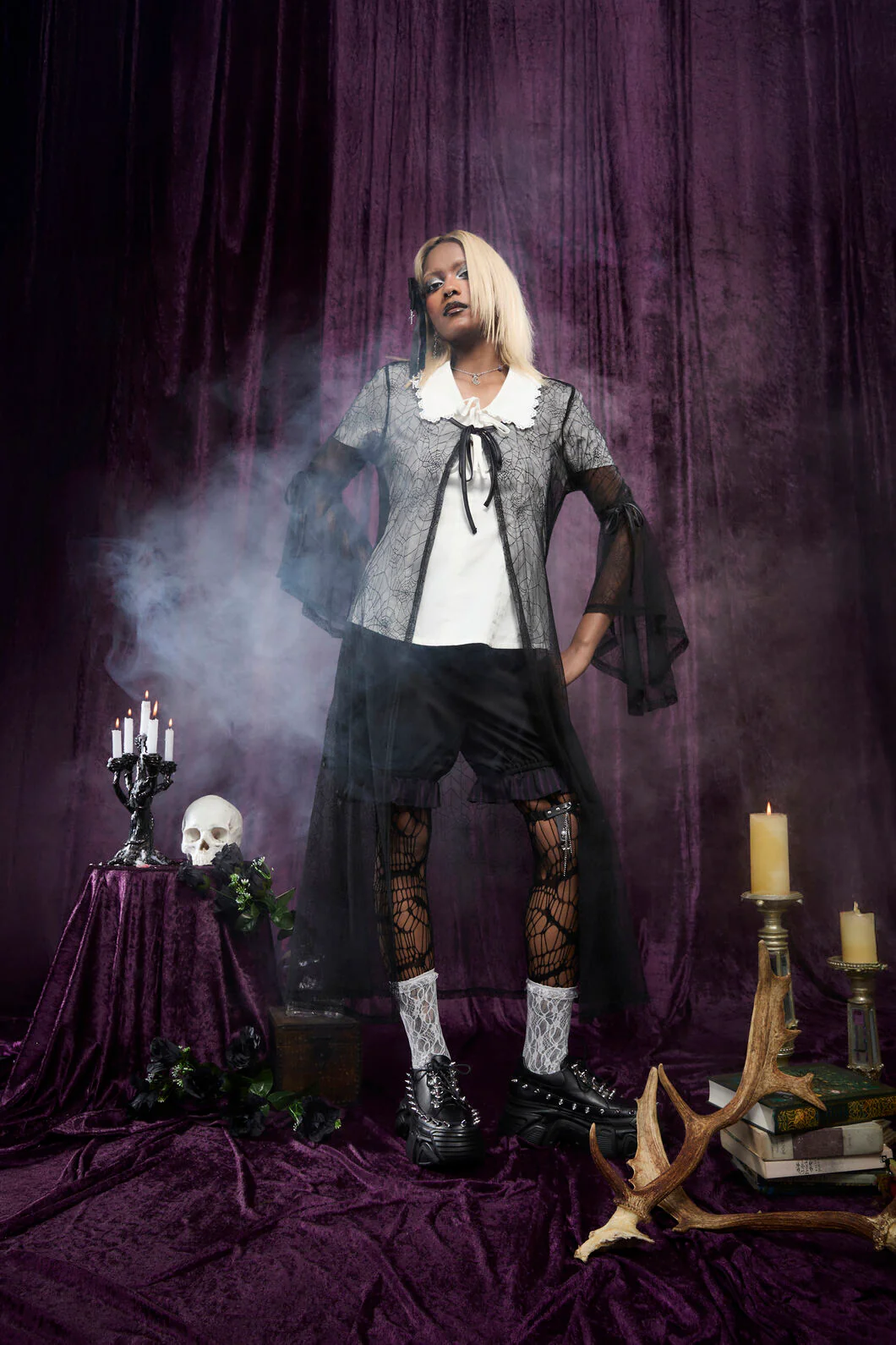 Reborn Tie Up Blouse - Image 4