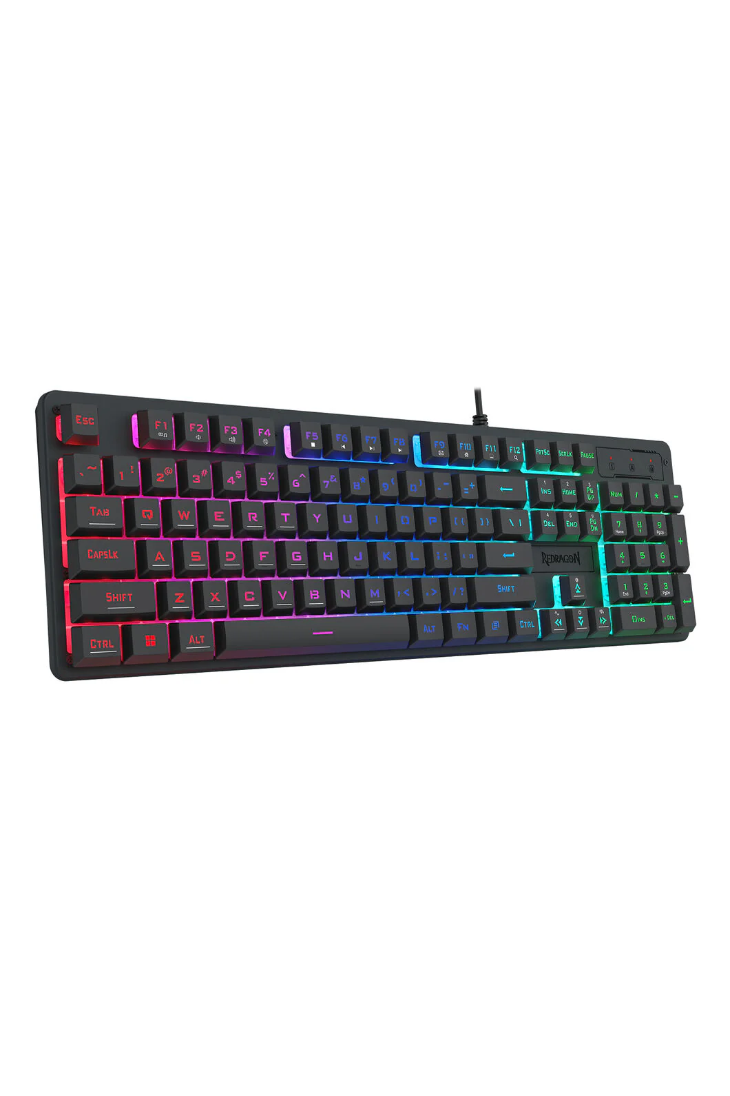 Redragon K521-RGB Netherbane Black Full-Size RGB Gaming Keyboard - Image 5