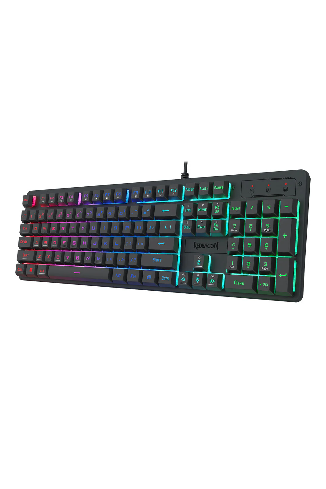 Redragon K521-RGB Netherbane Black Full-Size RGB Gaming Keyboard - Image 6