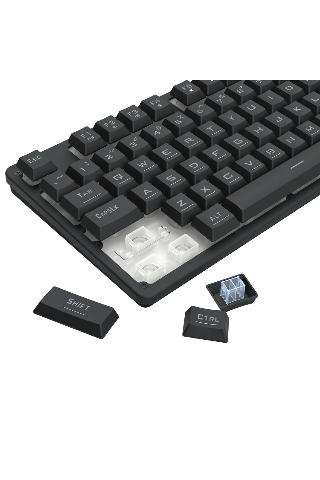 Redragon K521-RGB Netherbane Black Full-Size RGB Gaming Keyboard - Image 7