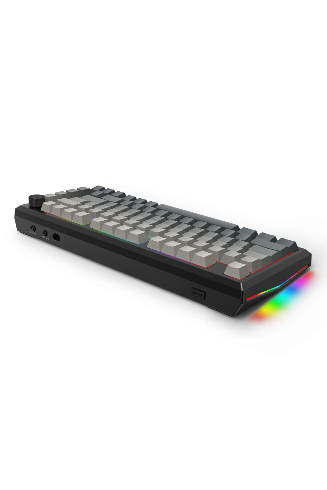 Redragon K687GG RGB Pro Freyja Grey Aluminum Gasket Mechanical Keyboard - Image 4