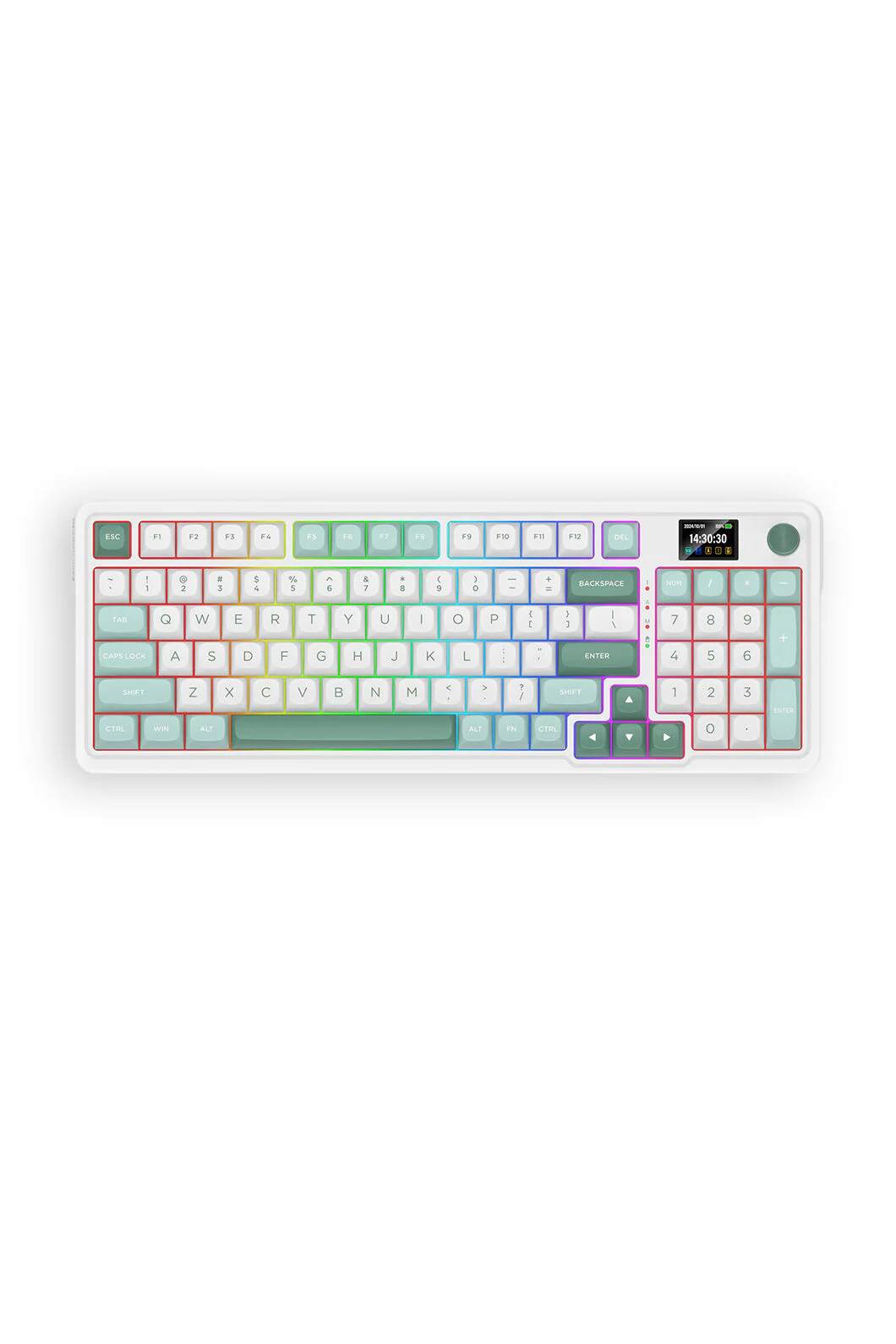 Redragon K719WG-RGB Pro Galatin Pro Green Wireless Mechanical Keyboard