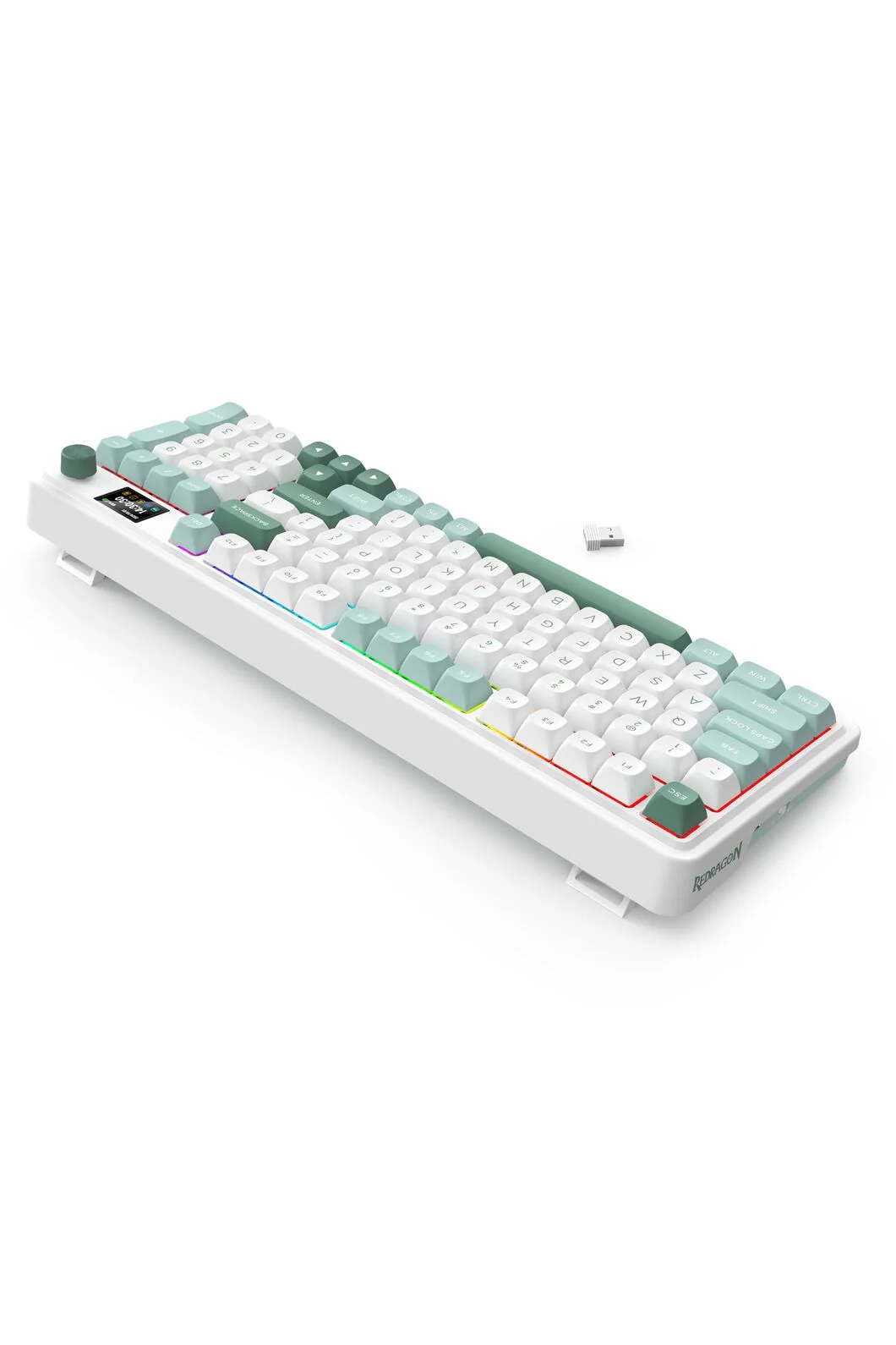 Redragon K719WG-RGB Pro Galatin Pro Green Wireless Mechanical Keyboard - Image 8