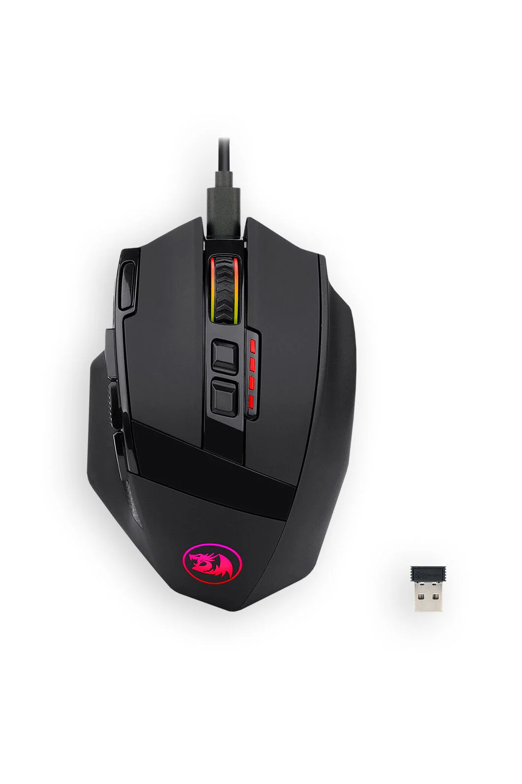 Redragon M810P RGB Sniper Pro Black Wireless Gaming Mouse