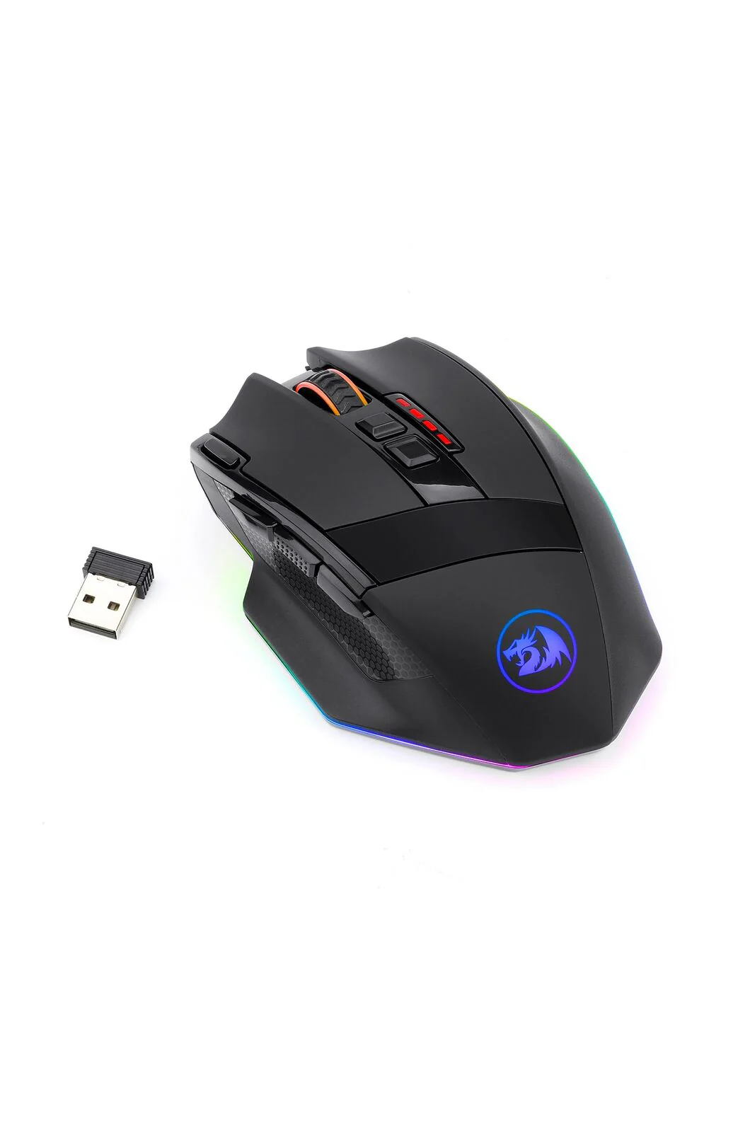 Redragon M810P RGB Sniper Pro Black Wireless Gaming Mouse - Image 7