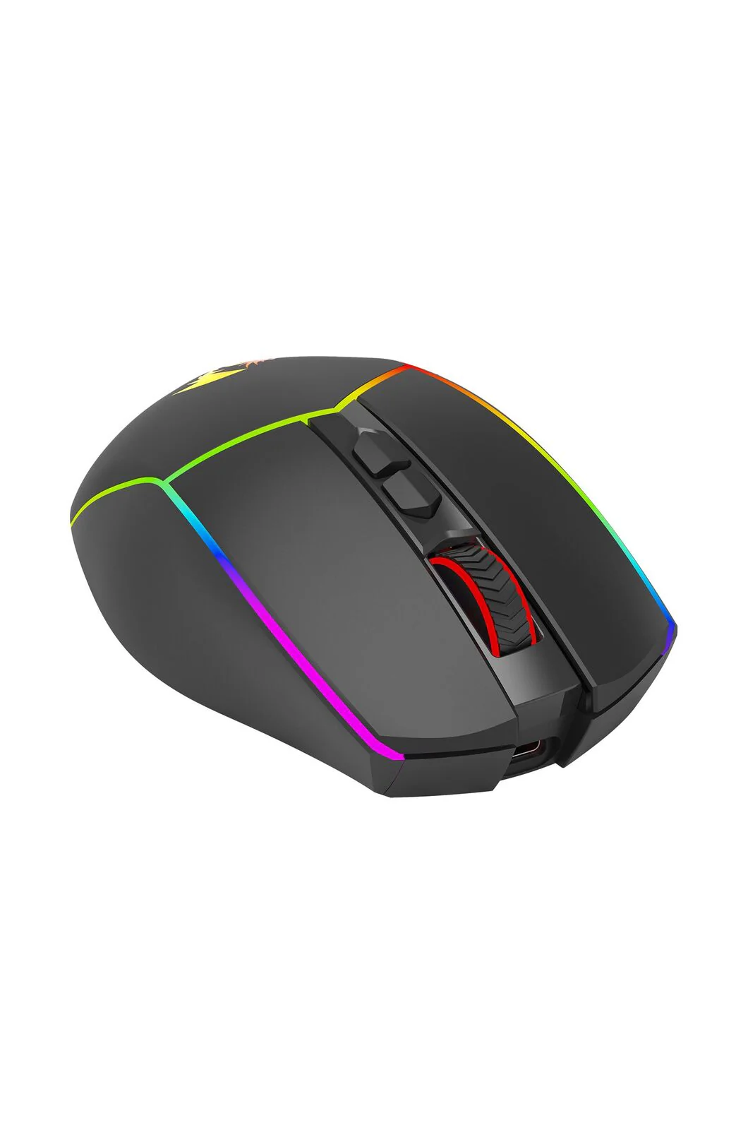 Redragon M814RGB-PRO Axe Pro Black Honeycomb Tri-Mode RGB Gaming Mouse - Image 3