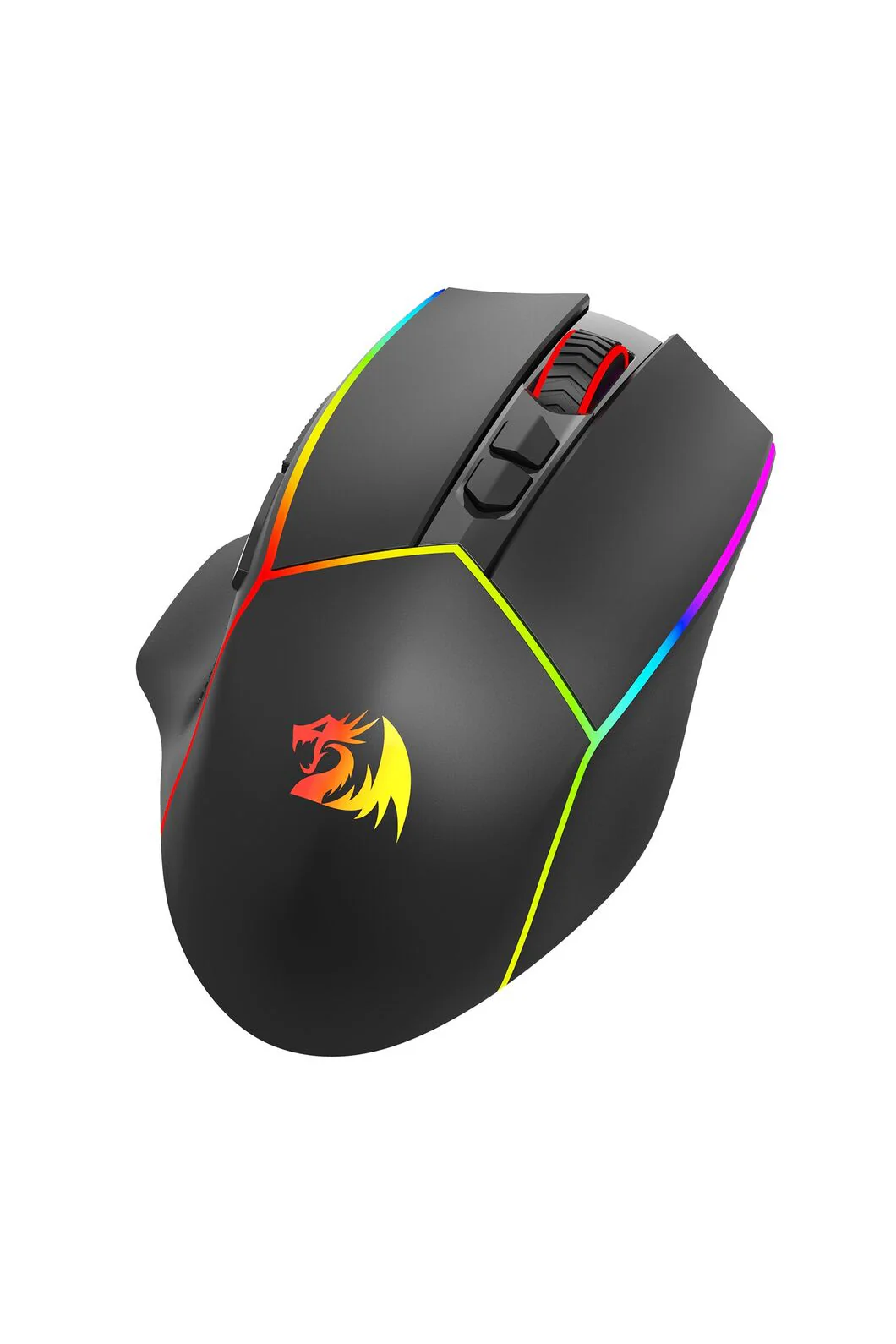 Redragon M814RGB-PRO Axe Pro Black Honeycomb Tri-Mode RGB Gaming Mouse - Image 5