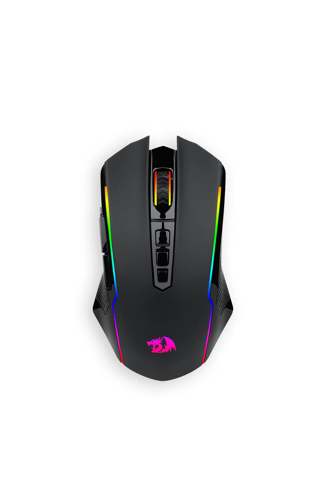 Redragon M914W-RGB NIX Black Full-Size Tri-Mode RGB Gaming Mouse