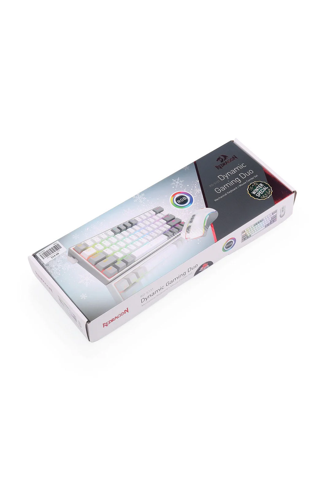 Redragon S131 White 60% RGB Mechanical Dynamic Duo Gaming Combo - Image 10