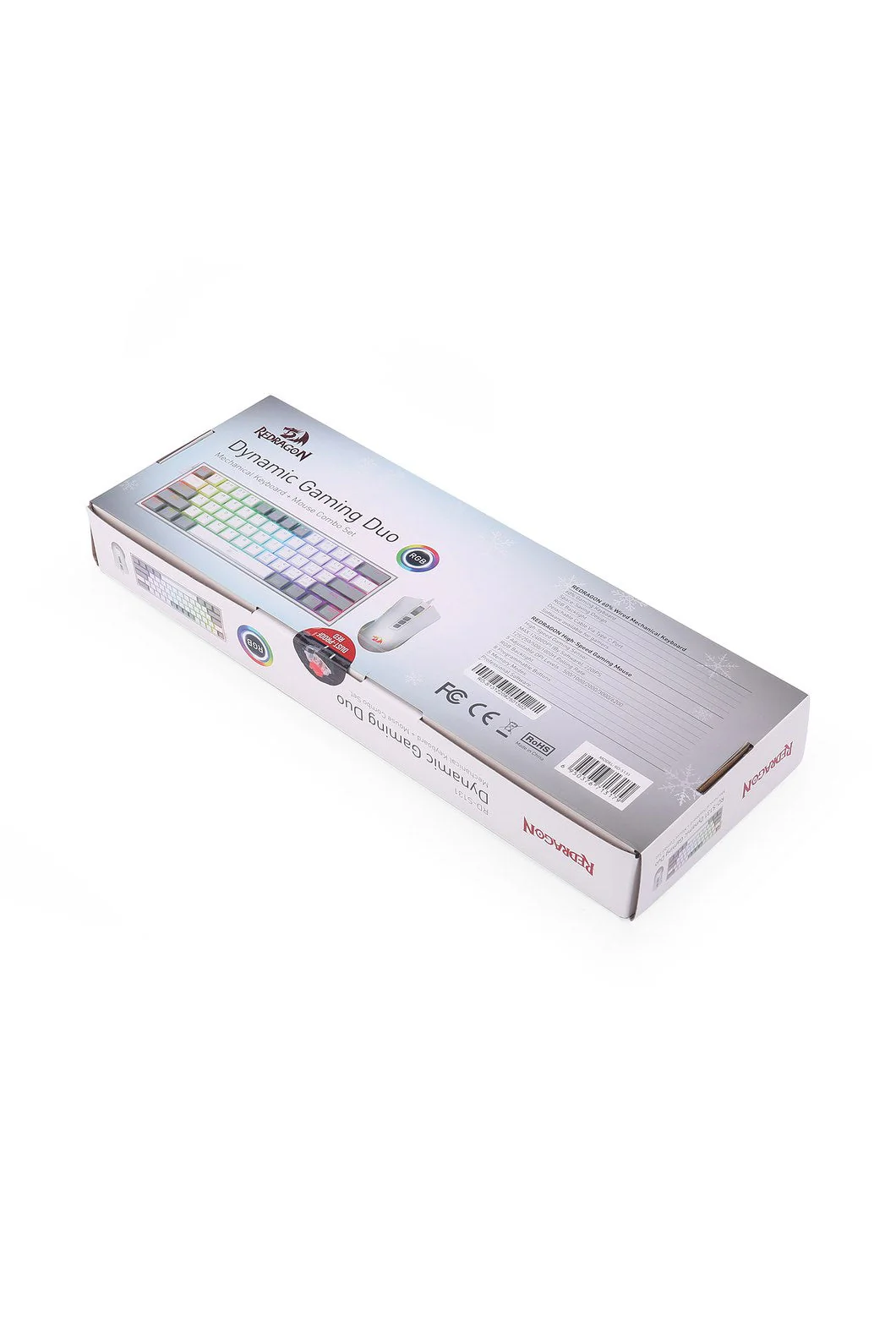 Redragon S131 White 60% RGB Mechanical Dynamic Duo Gaming Combo - Image 12
