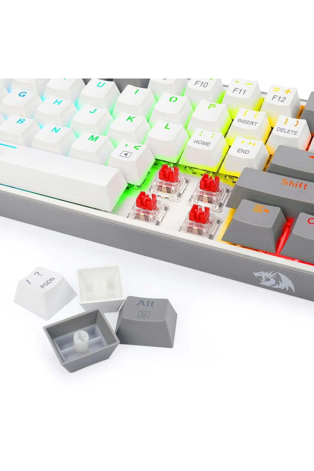 Redragon S131 White 60% RGB Mechanical Dynamic Duo Gaming Combo - Image 7