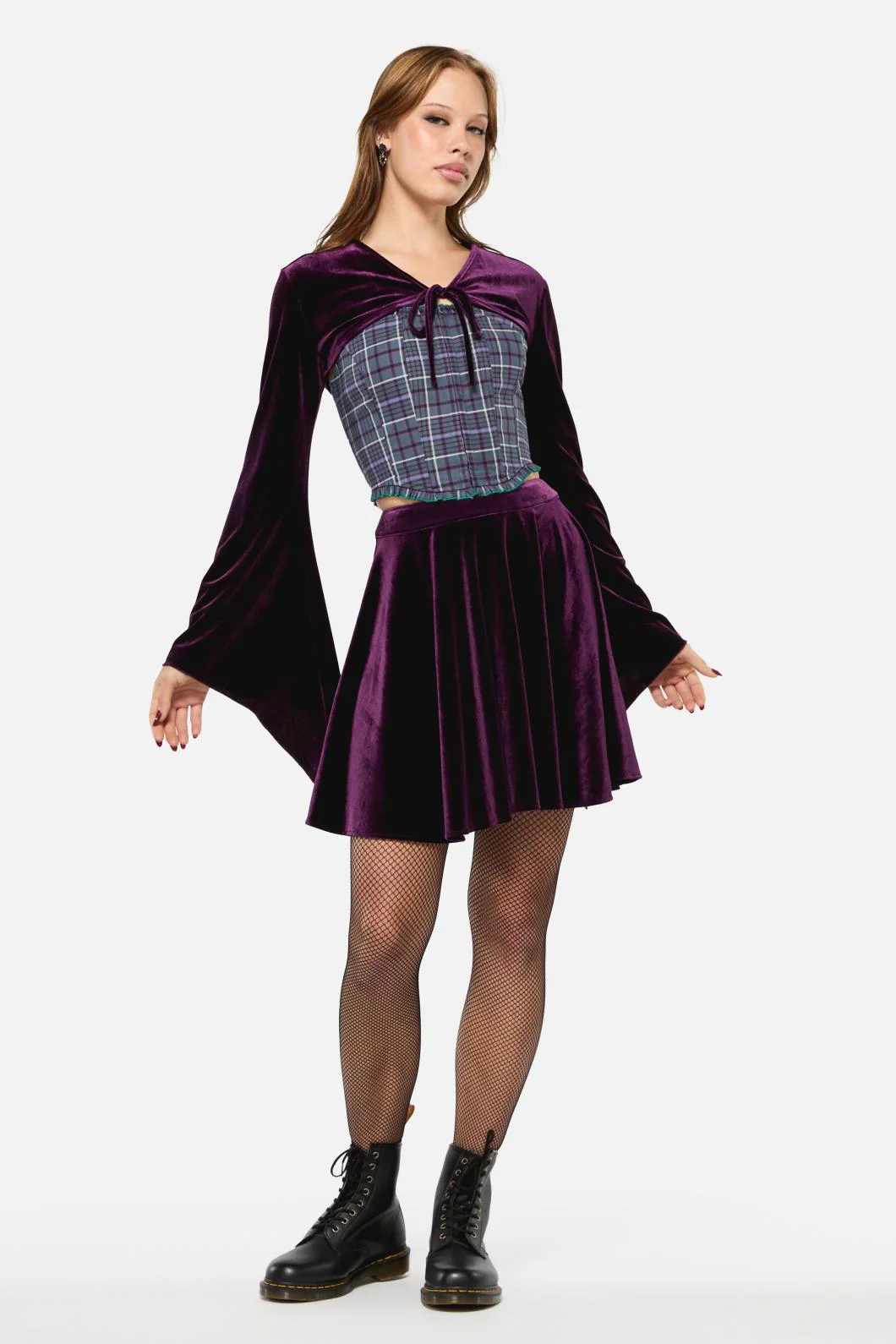 Regal Velvet Skirt