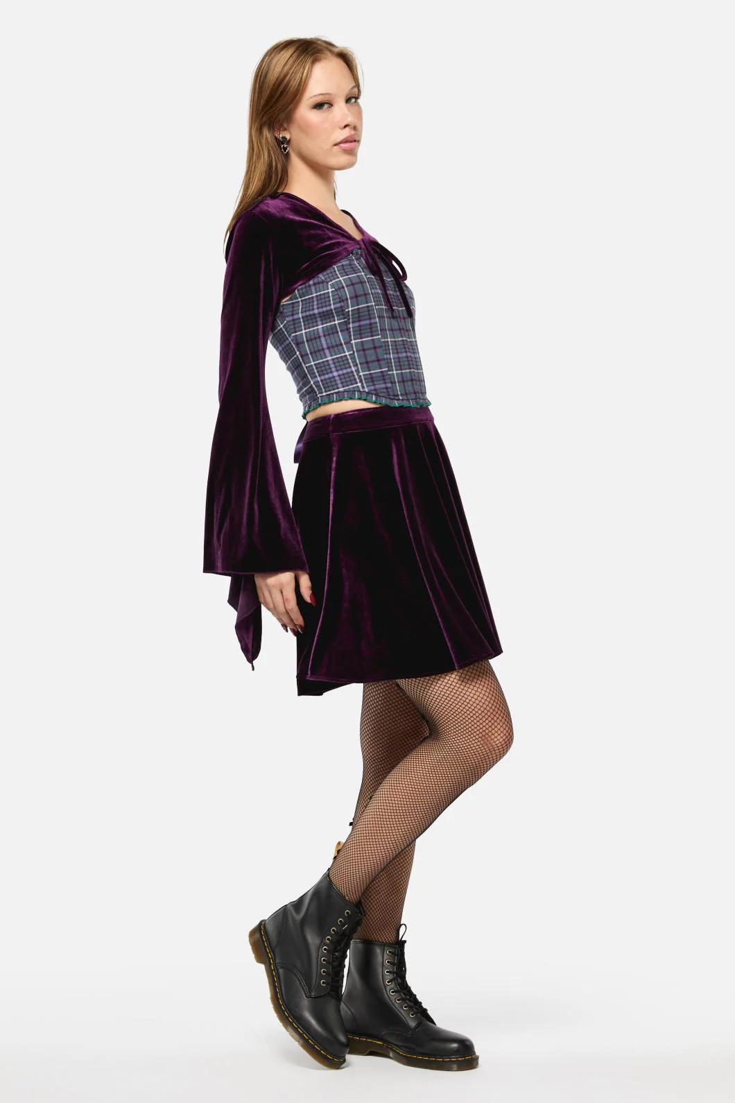 Regal Velvet Skirt - Image 3