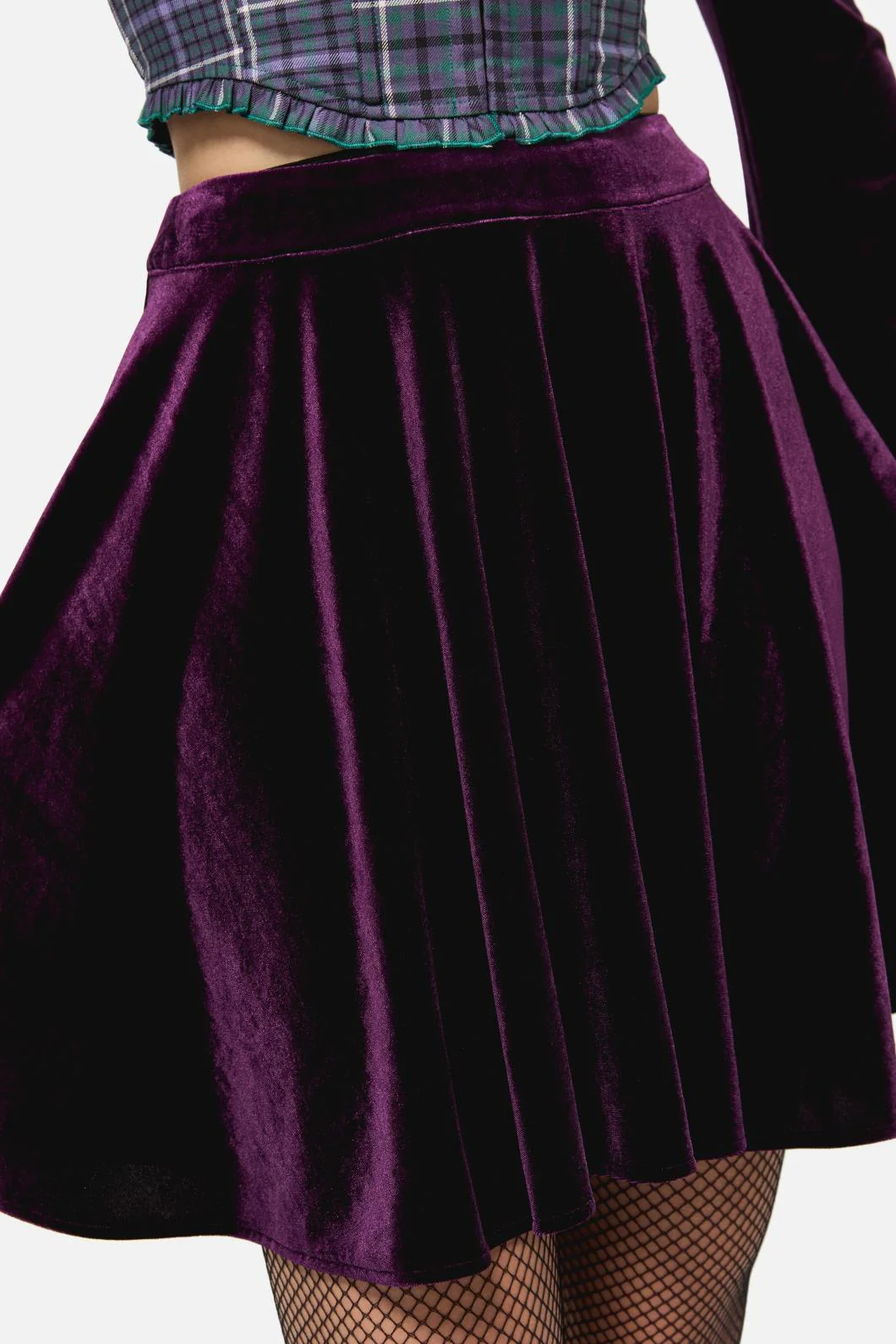 Regal Velvet Skirt - Image 5