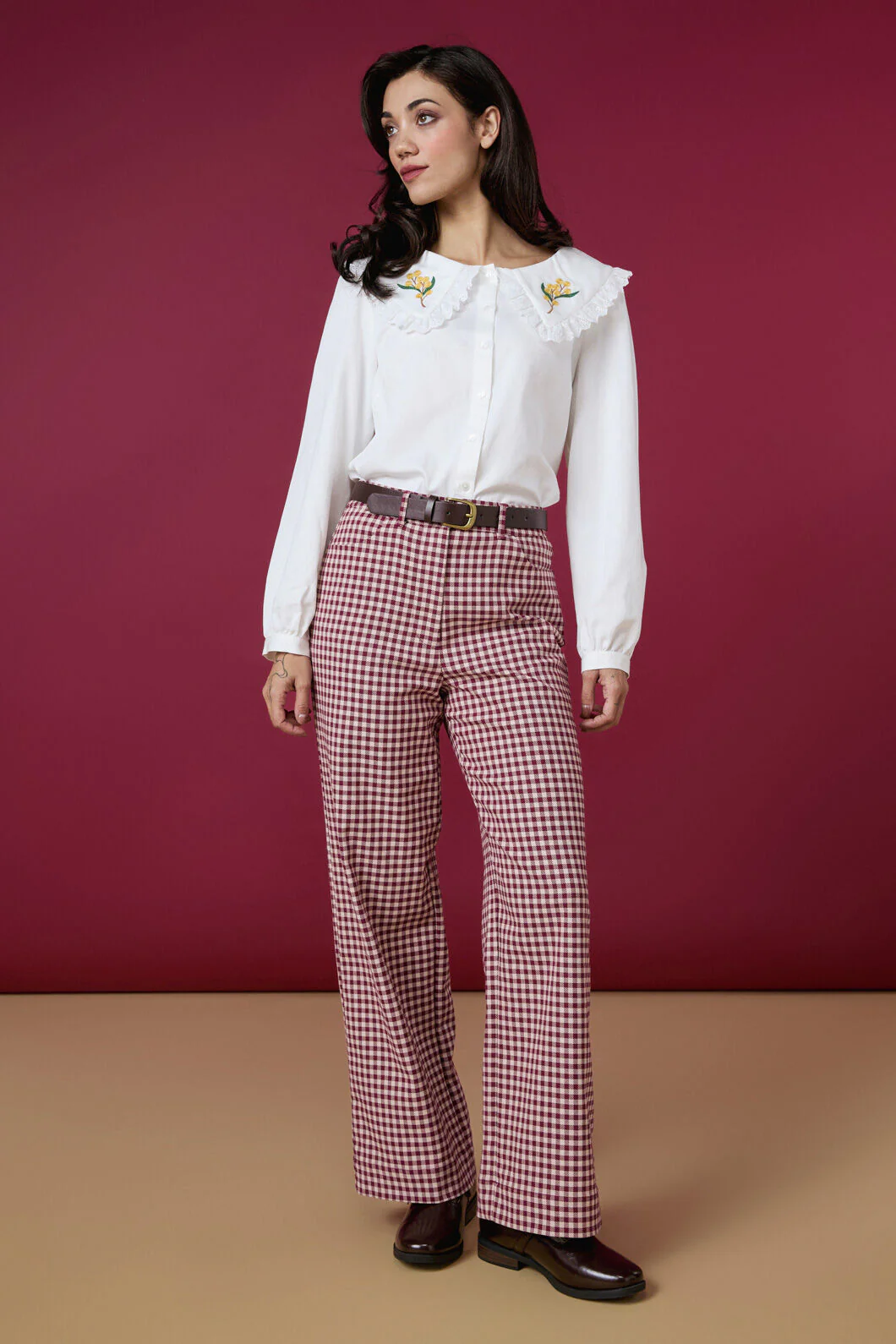 Renae Check Pant - Image 6