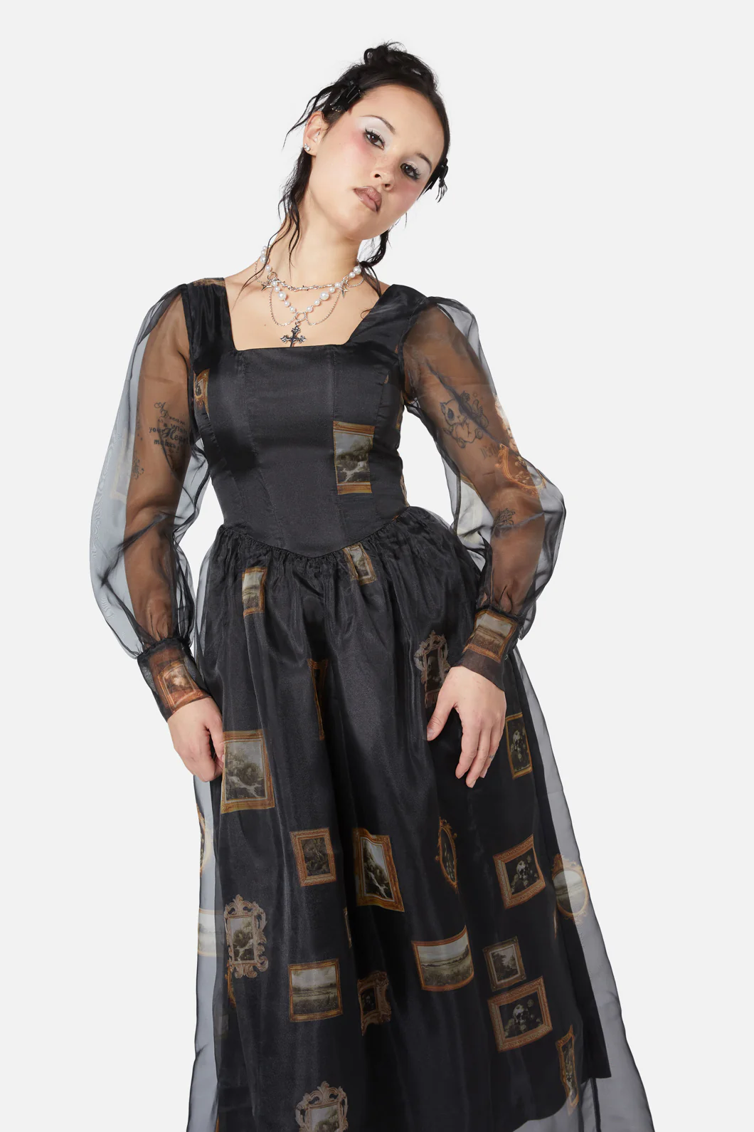 Requiem Frame Organza Dress - Image 2